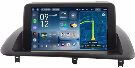 Магнитола для Lexus CT200h 2010-2015 (ШГУ монохром, джойстик в комплекте) - Teyes CC4-PRO монитор 9.5" 2K QLED на Android 13, Snapdragon 778G, AI, CarPlay, DSP, 4G SIM-слот