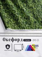 Оксфорд с принтом 2 метра №1 210 D