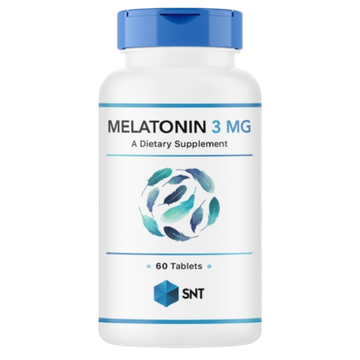 SNT Melatonin 3 mg 60 tablets, Мелатонин
