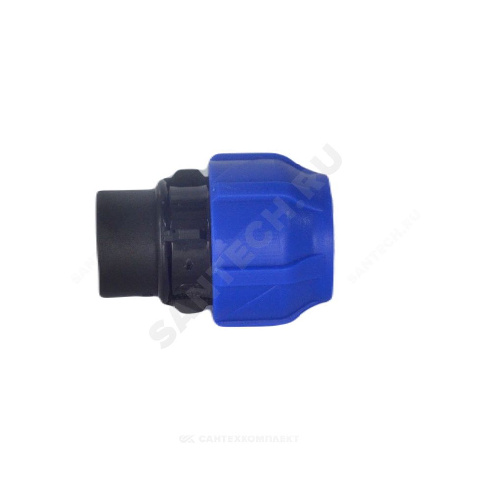 Муфта компрессионная ПЭ Дн 40х1 1/2" ВР Ру16 VALFEX 121001240112