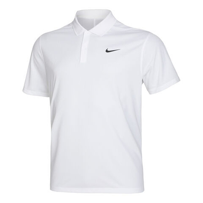 Мужское теннисное поло Nike Dri-Fit Polo Men - White