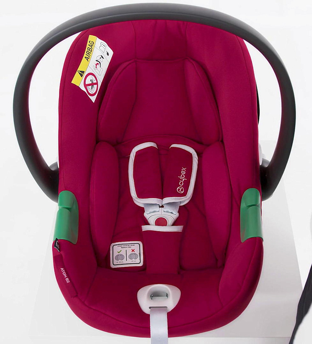 Коляска Carrello Vector CRL-6550 и автокресло Cybex Aton B2 Dynamic Red 3 в 1 Cupcake Beige