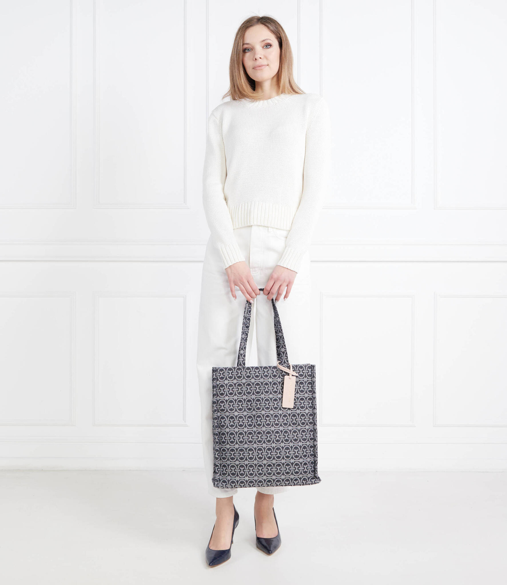 сумка-шопер never without b.monog.den Coccinelle - серый(E1 NHK 11 01 01)