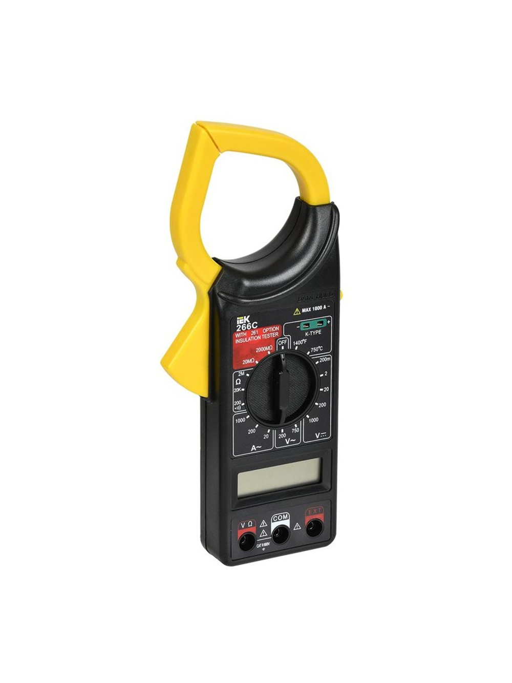 Клещи токоизмерительные Expert 266C IEK TCM-1C-266