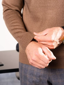 Джемпер Турция тонкий теплый с горлом