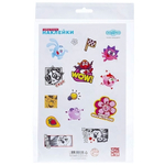 Набор наклеек А5ф 150х235мм 4л "Смешарики" (Хатбер)