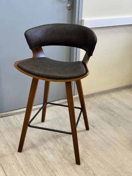 Полубарный стул Krone коричневый