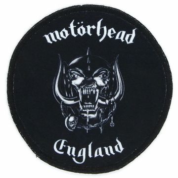 Нашивка Motorhead England круглая (894)