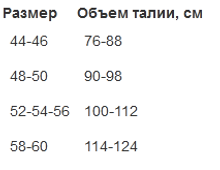 Пояс круговой из верблюжьей шерсти Azovmed, размер 48-50