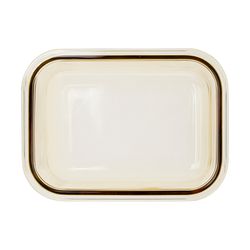 Контейнер для хранения и переноски продуктов 630 мл янтарного цвета