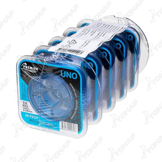 Леска UNO 0,28mm/100m Blue Nylon (PR-U-B-028-100) Premier Fishing