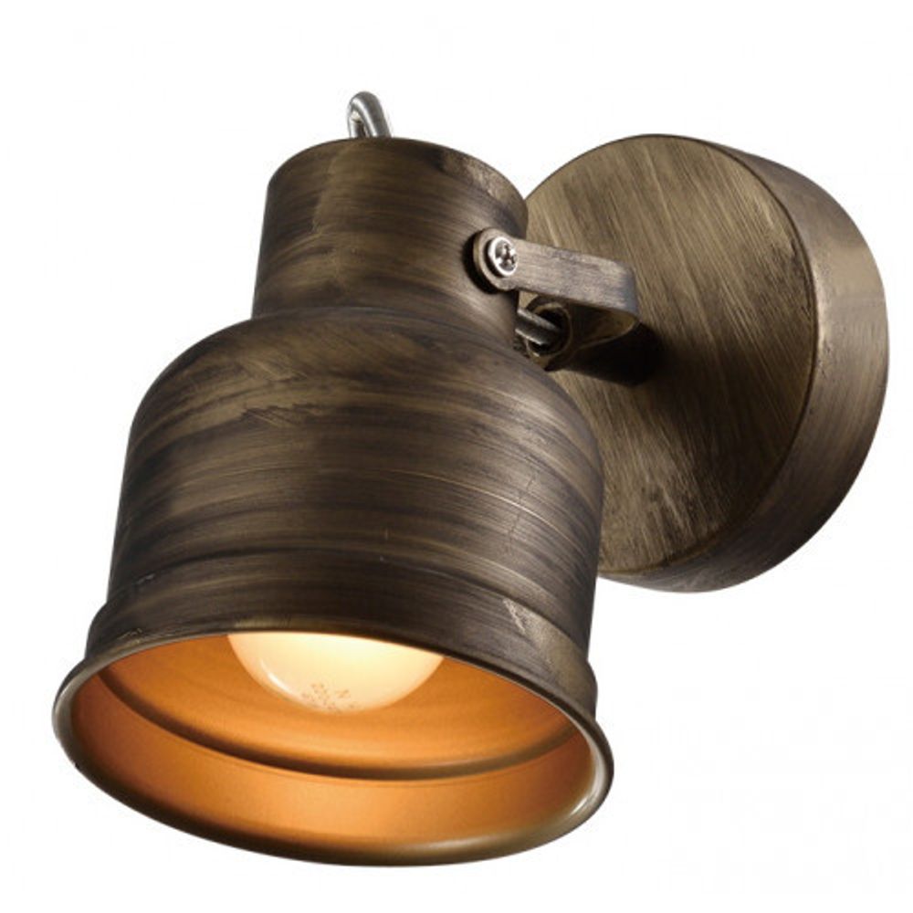 Светильник настенно-потолочный спот Rivoli Inessa 7035-701 поворотный 1 х Е27 40 Вт