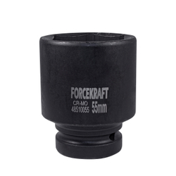 Головка ударная глубокая 1'', 55мм (6гр.) FORCEKRAFT FK-48510055