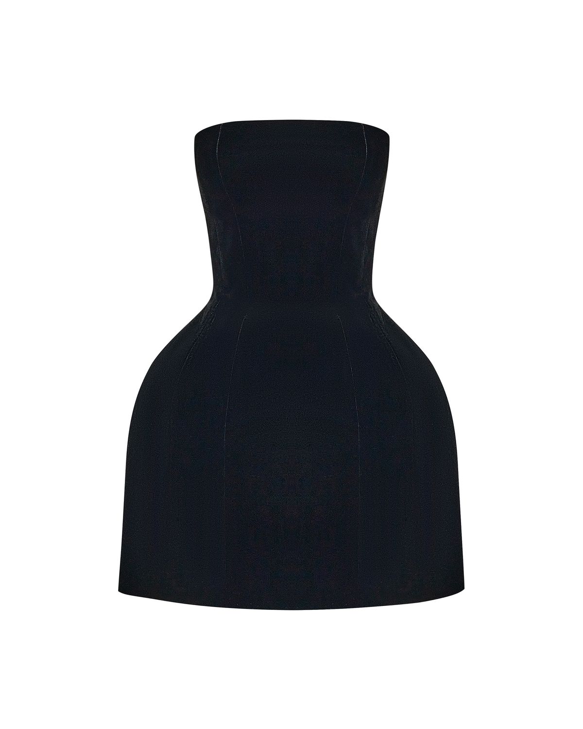 Платье мини корсетного типа из бархата