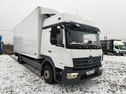 Mercedes-Benz ATEGO 4x2 Промтоварный с гидробортом 1224 (Дизельный, 7,7 л, 238 л.с., АТ)