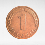 Germany, 1 Pfennig - Bank of German States, 1949, (Munich Mint - "D"), VF