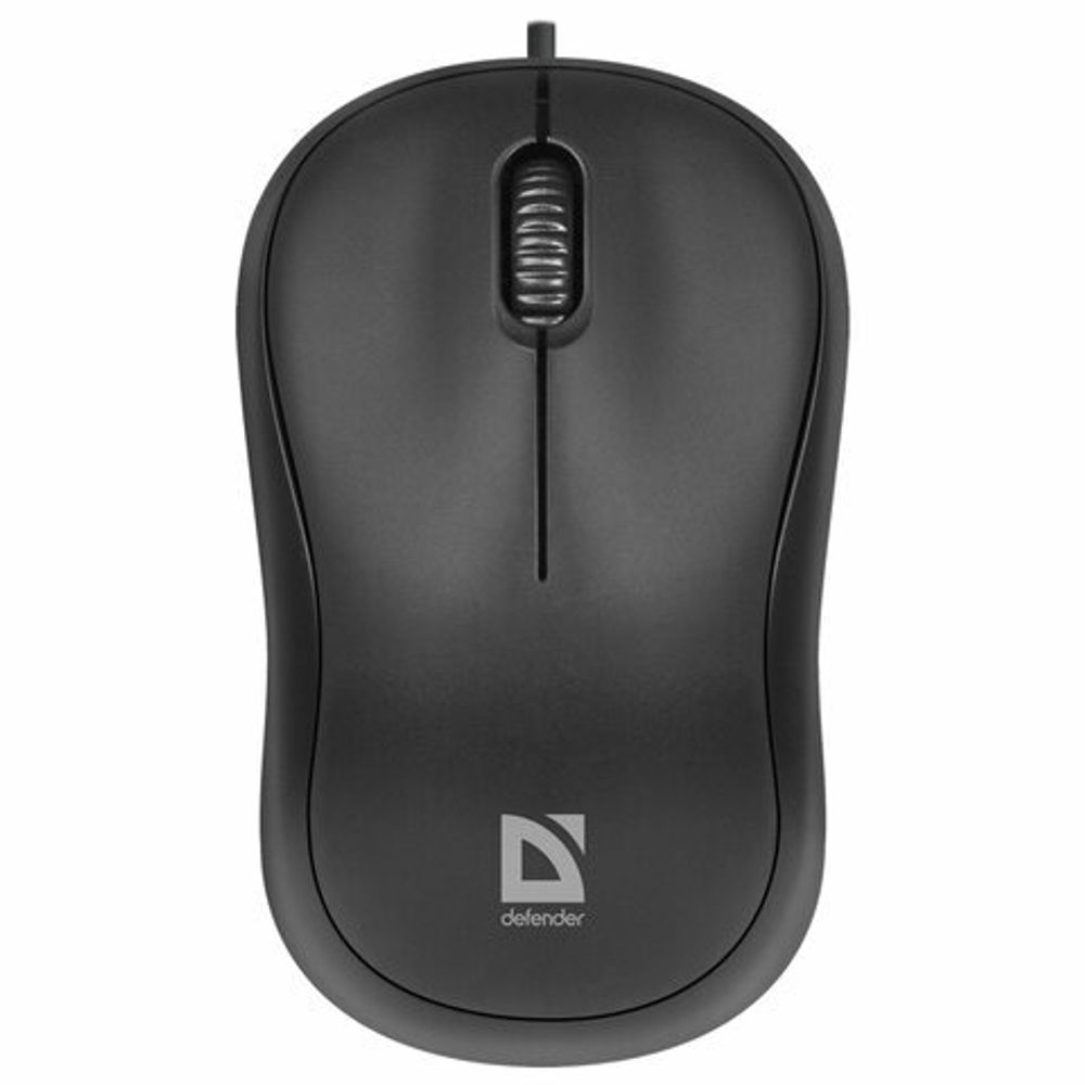 Мышь проводная DEFENDER Patch MS-759, USB, 2 кнопки + 1 колесо-кнопка, оптическая, черная, 52759
