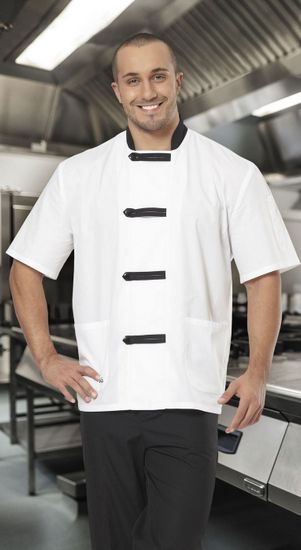 Костюм мужской "Азия" (белый/черный)