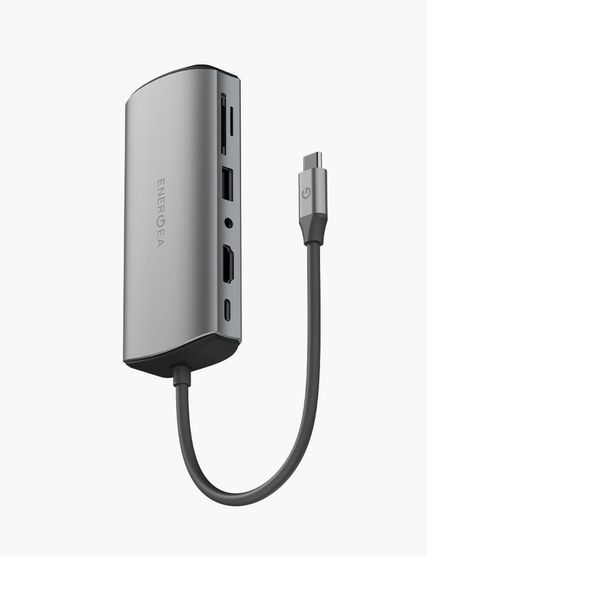 Адаптер Energea AluHub Max (11in1), Темно-серый | Gunmetal