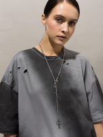Сотуар-цепь "Cross" Silver