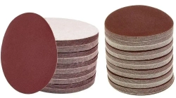 Шлифовальные круги 125мм на липучке Р120 100шт / Диск шлифовальный