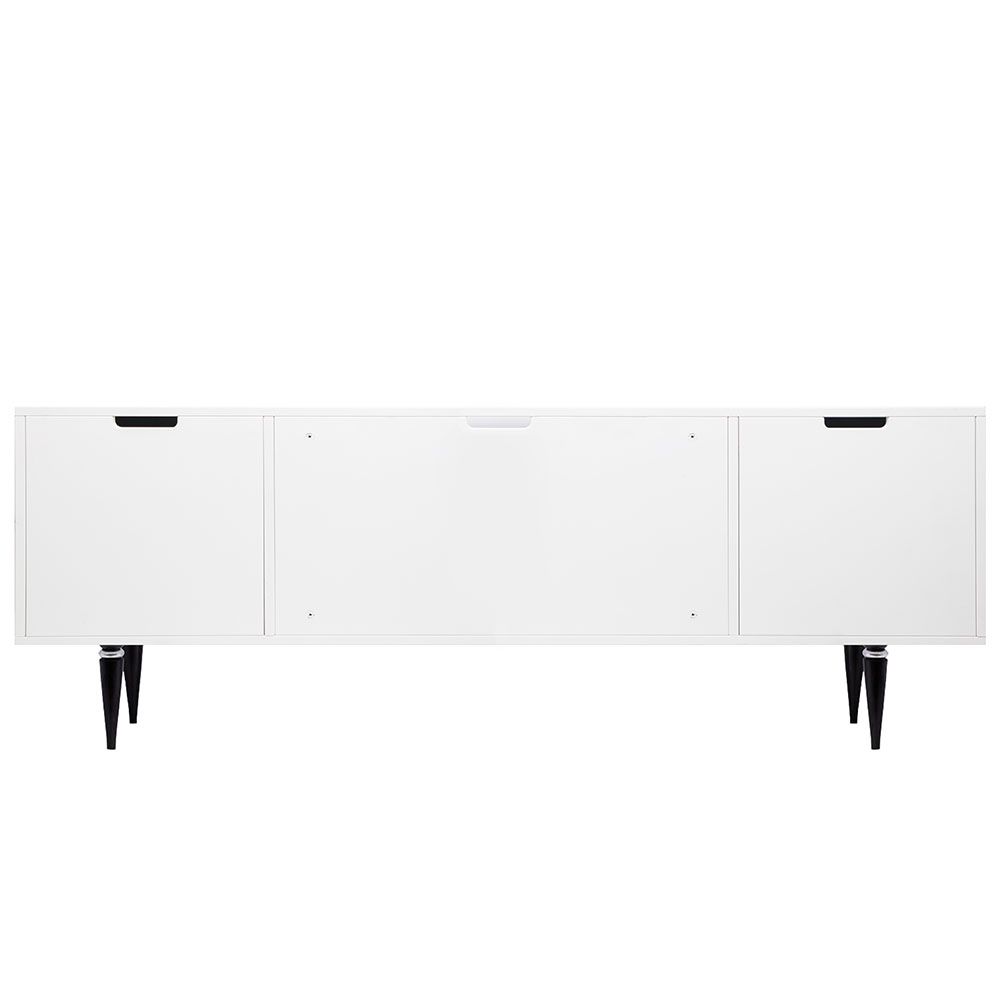 Тумба под ТВ Тропик 155см Классик Айс Сильвер Найт