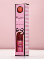 Подарочный набор Prosecco Queen, гель для душа шампанское 250 мл и бомбочка для ванны, Чистое счастье