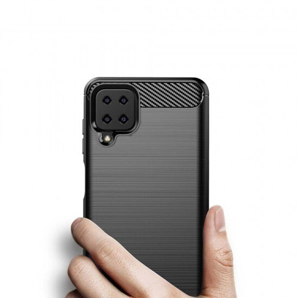 Противоударный чехол для Samsung Galaxy A12, 009508 Красный