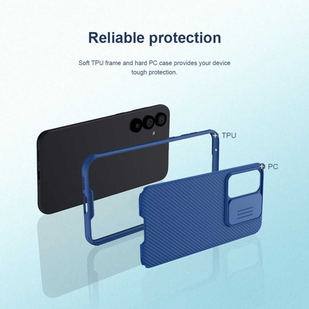 Накладка Nillkin CamShield Pro Case с защитой камеры для Samsung Galaxy S23 FE