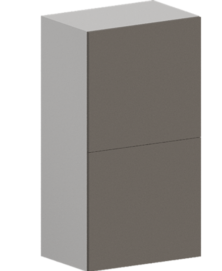 Кухня Модуль ШВГ 502Г Белый /Грей софт