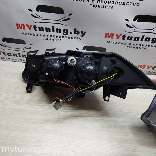 Передние фары daylight chrome для Renault Megane 2(II)