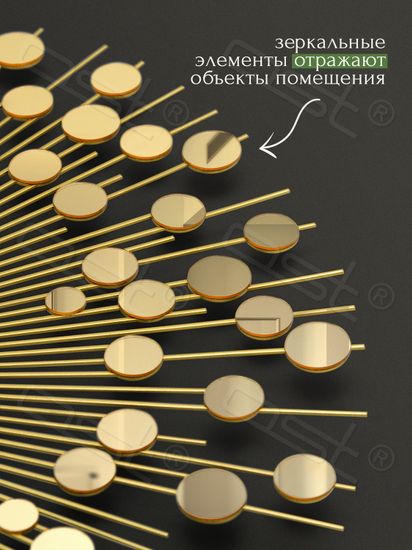 Настенные часы "Ice Mirror"