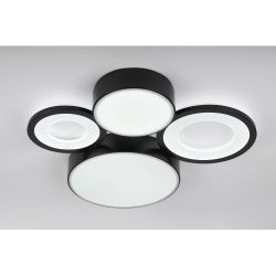 Светильник потолочный светодиодный Rivoli Aliona 6161-701 LED 87 Вт 3000 - 6000 К с пультом