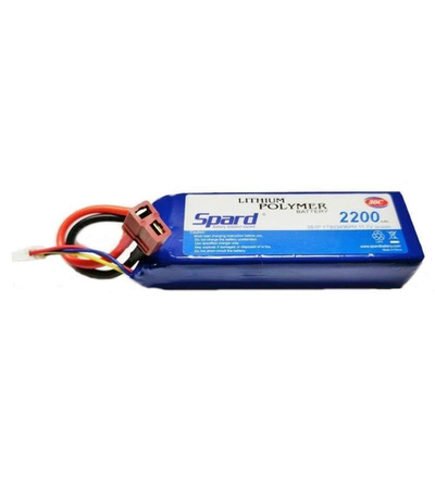 Аккумулятор Li-Po Spard 2200mAh, 11,1V, 30C, T‐plug