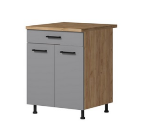 Alisa Grey - Стол рабочий 600 с ящиком