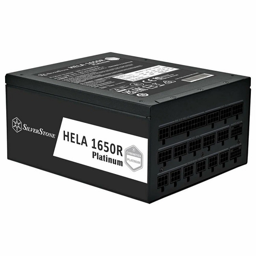 Блок питания SilverStone 1650W HELA SST-HA1650R-PM, модульный, 16 Pin PCIe 5.0, 80 PLUS Platinum (G540HA165R0M220)