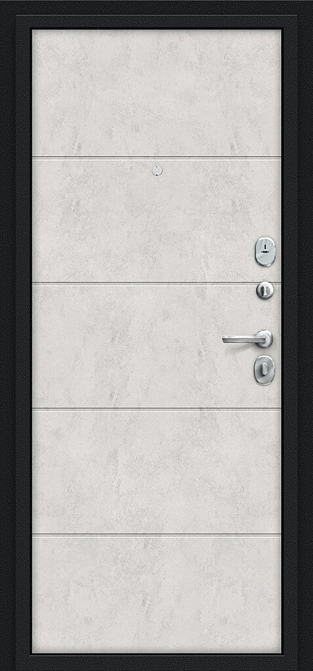 Граффити-1 Букле черное/Look Art 205*96 правое