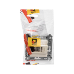 Компьютерная розетка RJ-45 в стену, кат.6 одинарная экранированная, "Avanti","Ванильная дымка"