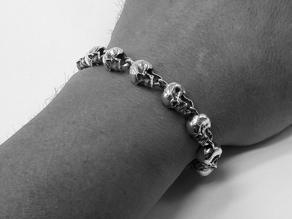 Браслет из серебра Gambler-V AZB-035