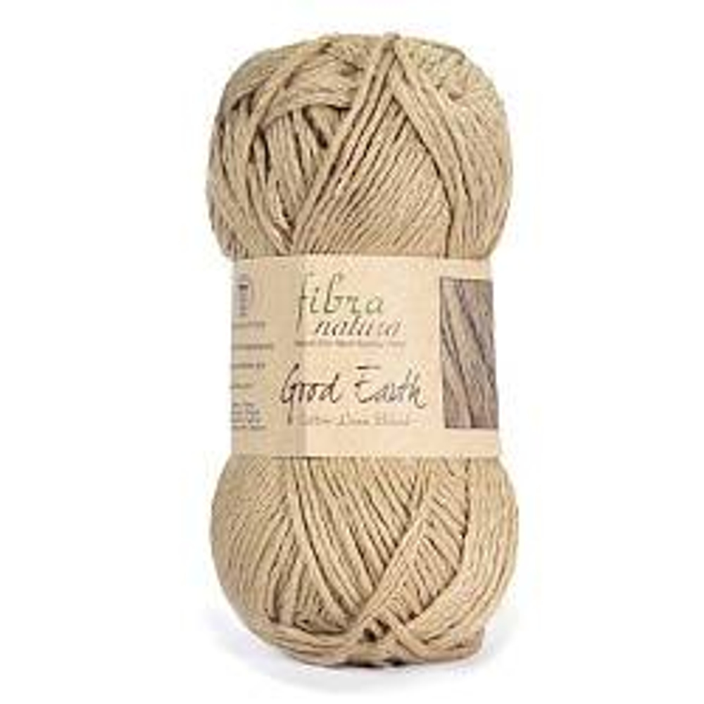 Пряжа FIBRA NATURA GOOD EARTH цвет 104 50гр. 77,5 м 47% Лён, 53% Хлопок