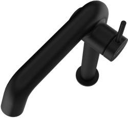 Смеситель для раковины STWORKI Лунд S25020BK матовый черный