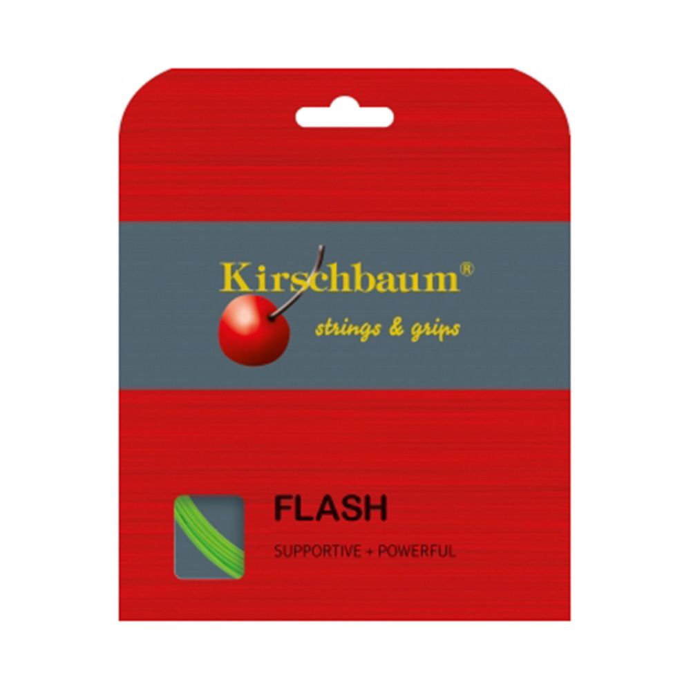 Струны теннисные Kirschbaum Flash String Set - Green