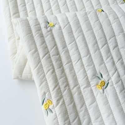 Курточная стежка Лимончики