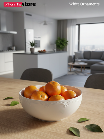 Салатник 21х9 см. набор 2 шт. "White Ornaments"