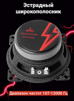 Автоколонки URAL АС-МЛ 100 Молния (10см/2шт)