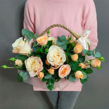 Авторская композиция в ящике