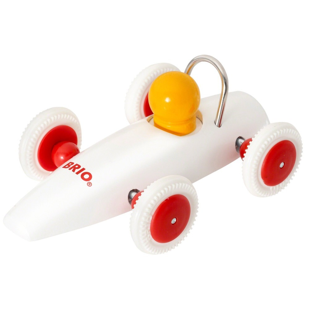 BRIO - Белая гоночная машина 30077 E / артикул   30077 E  / GTIN 7312350300772