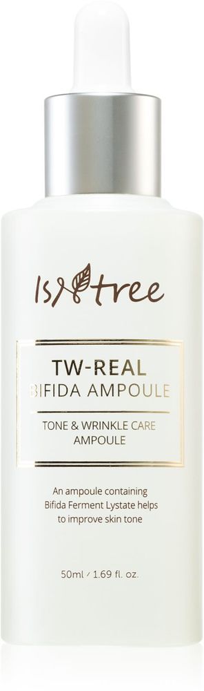 Isntree TW-Real Bifida Ampoule - интенсивно восстанавливающая сыворотка для интенсивного обновления и снятия напряжения кожи /   50  ml  / GTIN 8806135245765