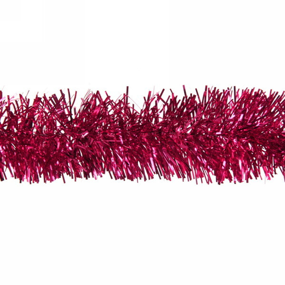 Мишура 2 м 4 см «Сказочное сияние», Розовый