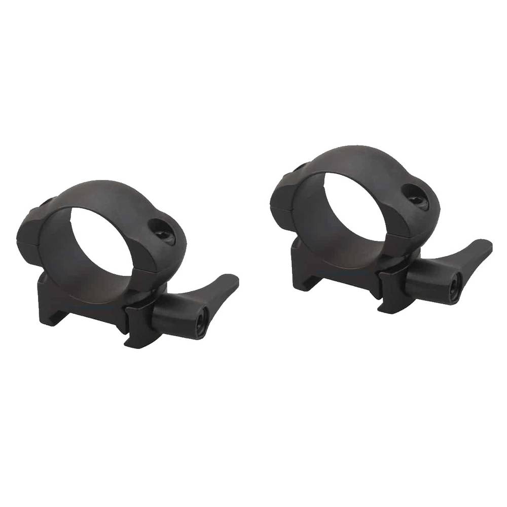Кольца быстросъемные Vector Optics D25,4мм, стальные, Weaver, низкие, H17мм (SCSR-01P) рычажные
